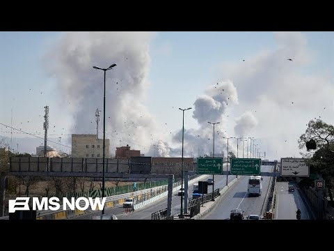 Iran pummeled by airstrikes as it launches new wave of attacks