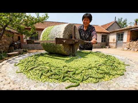 ASMR | 4 Rare Ancient Chinese Foods – 1,000 Years Old | No Talking | 中国传统美食 | 土炒馍 | 叫花鸡 | 碾转 | 石子馍