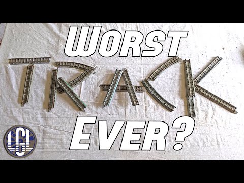Is this the Worst Model Railway Track ever?