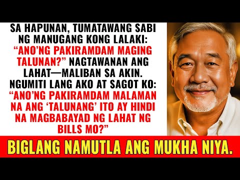 Sa Hapunan Pinagtawanan Ako ng Manugang Ko "Anong Pakiramdam ng Maging Isang Bigo?" Ngumiti Lang Ako