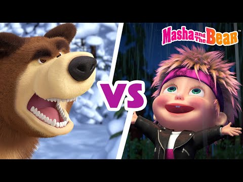 🎄 One, Two, Three! Light the Christmas Tree! 🆚 Mushroom Rain 🍄 ☂️ Mega Battle 🏆🆚💪 Masha and the Bear