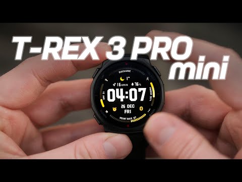 Best Compact Smartwatch 2026 - Amazfit T-Rex 3 Pro 44mm - Like the Garmin Fenix ​​8 43mm and Coro...