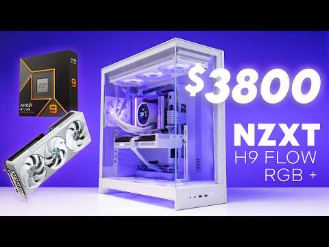 $3800 Gaming PC Build 2025 | NZXT H9 Flow RGB + Ryzen 9 9950X + RTX 5080!