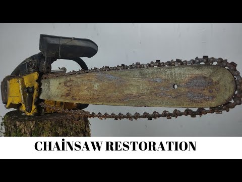 Chainsaw Restoration | italy Alpina A 40 1970's. Part 1