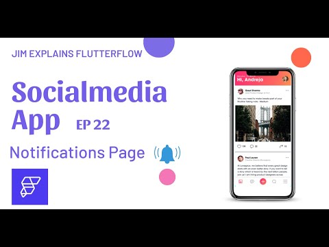 FlutterFlow - Notifications Page
