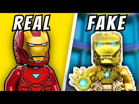 I FIXED Iron Man With FAKE LEGO!!!