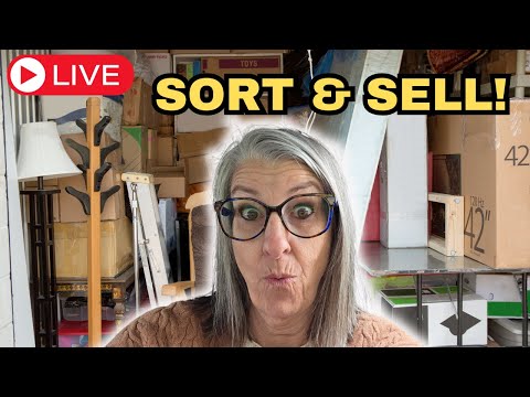 Sorting and Selling Items From My Inventory Room