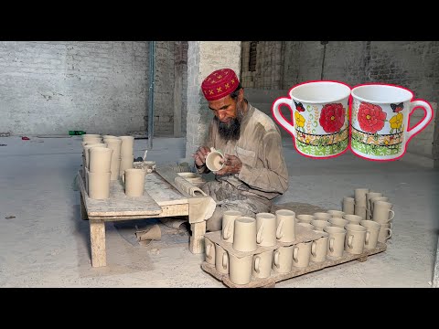 Inside a Mug Factory: The Incredible Making Process of Your Morning Coffee Cup|How Teacups are Made|