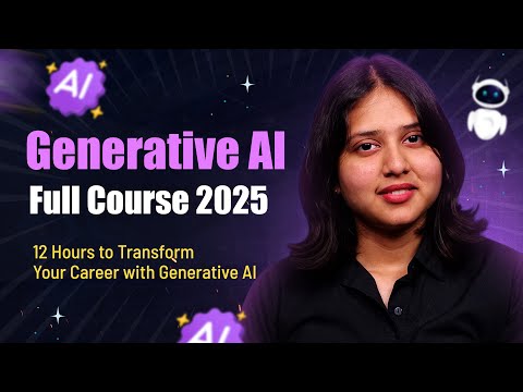 Generative AI Full Course (2025) | Gen AI Complete Course | Intellipaat