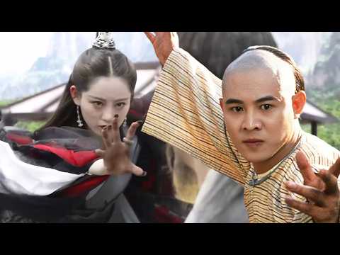 Kungfu film! In the ring, top fighters all lose to a seemingly weak woman.