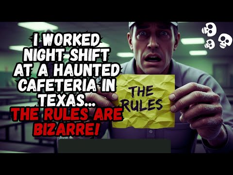 I Worked Night Shift at a Haunted Cafeteria in Texas...The Rules Are Bizarre!