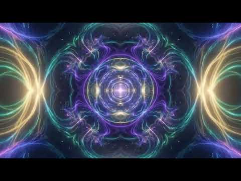 Túnel Fractal Abstrato | Fundo Animado Neon em Loop | Relaxamento Visual | 4K | 3 Horas | Metaverso