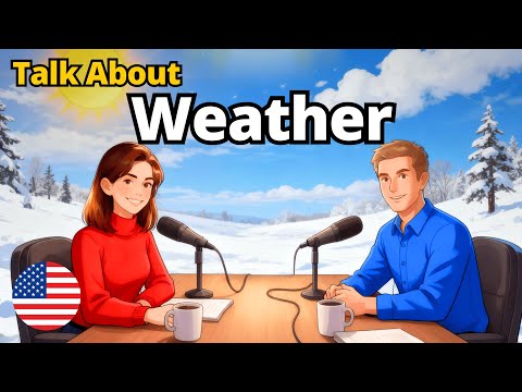 How to Talk About Weather in English Practice Speaking Listening Conversation Shadowing