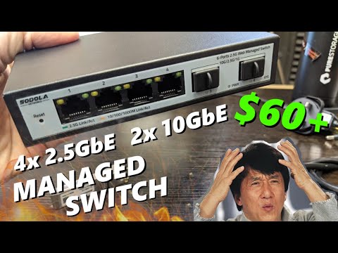 10GbE and 2.5GbE Switch for $65 - HOW??? What Is The Catch?