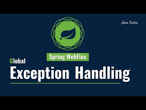 Spring Boot WebFlux | Global Exception Handling | Functional Endpoints | JavaTechie