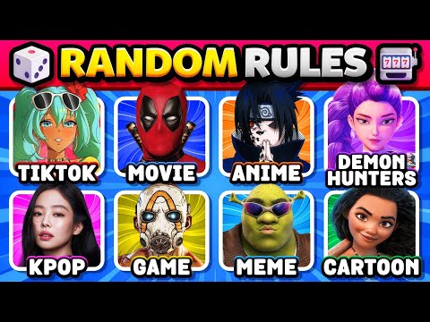 RANDOM RULES: Save One Song🔥Tiktok, Kpop Demon Hunters, Anime, Movie | Music Quiz 2025