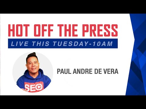 Hot Off The Press with Paul Andre de Vera (Dre)