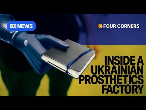 How Ukraine is making prosthetic limbs to help soldiers injured in war | Four Corners