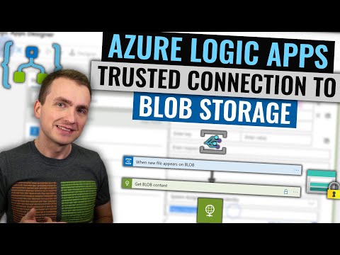 Azure Logic Apps connect to Firewall Protected Blob Storage