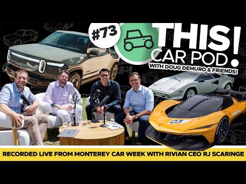 Rivian CEO Talks Tariffs, Elon Musk, The Future of Rivian, and More! THIS CAR POD! EP73
