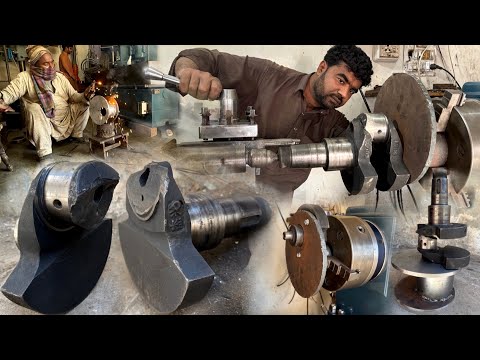 Shattered Crank Shaft to Perfect Alignment The Extreme Machining Repair Under Real Workshop Pressure