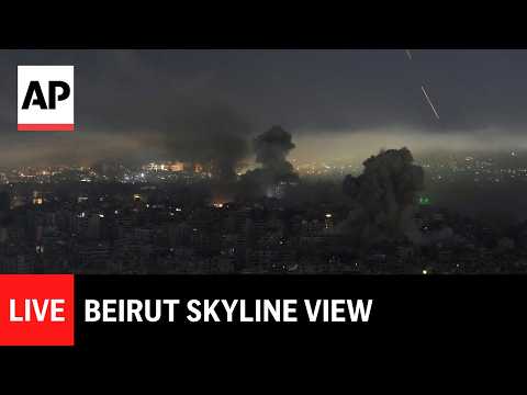 LIVE: Beirut skyline as Israel intensifies attacks on Lebanon