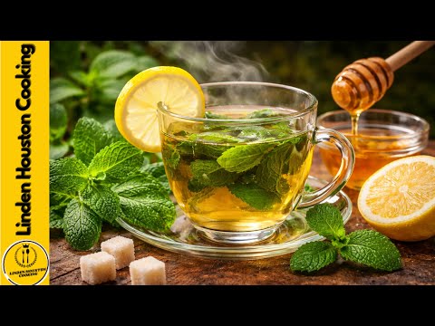 “Mint Tea for Digestion & Relaxation 🌿 Easy Homemade Recipe”