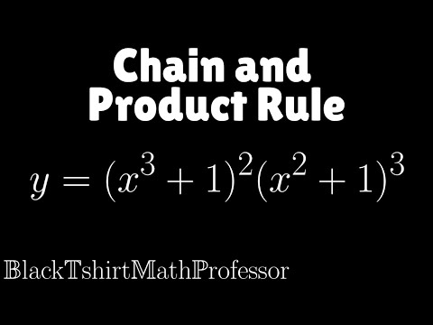 Chain Rule with the Product Rule Problem 3 (Calculus 1)
