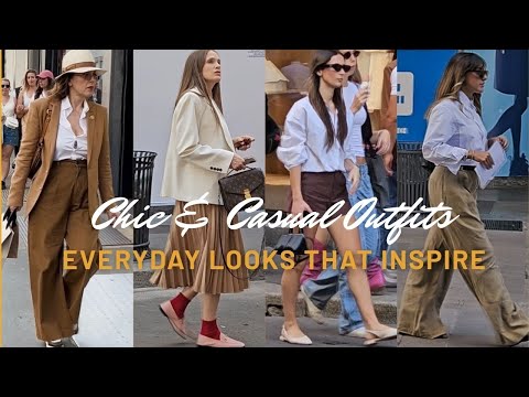 🤎Italian Fashion | Spring & Summer | STREET STYLE
