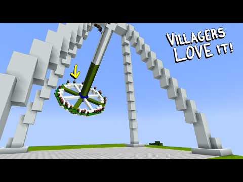 I Built a Giant Ride in Minecraft with Create