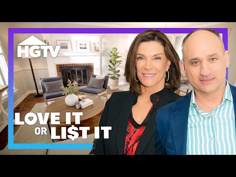 Complete Renovation DOUBLES Second Floor Space | Love It or List It | HGTV