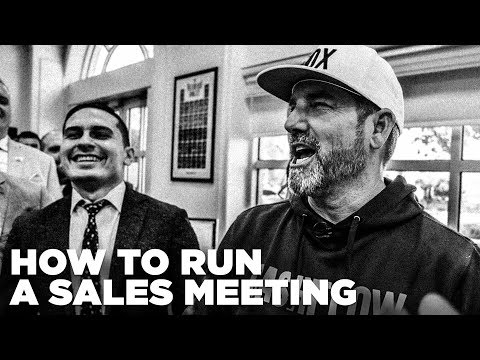 How to Run a Sales Meeting - Grant Cardone