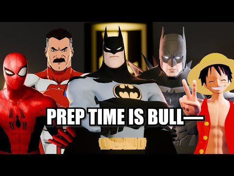 Batman vs Luffy, Invincible, Spider-Man & Absolute Batman (Compilation)