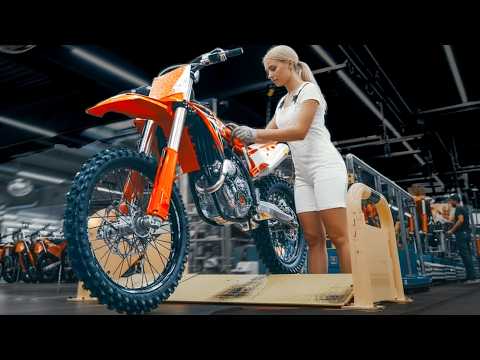 KTM Manufacturing process: Building Off-road Motorcycles – Inside Austrian Factory
