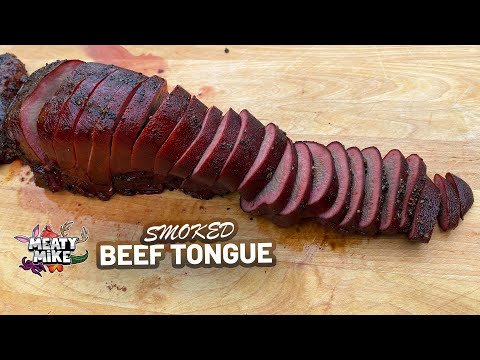 Smoked BEEF TONGUE on the Grilla Grills Silverbac | How to Cook Cow Tongue LENGUA