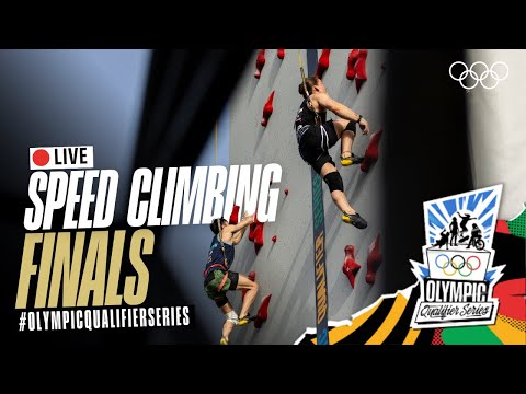 ๐ด LIVE Speed Climbing: Womenโs & Men's Finals! | #OlympicQualifierSeries