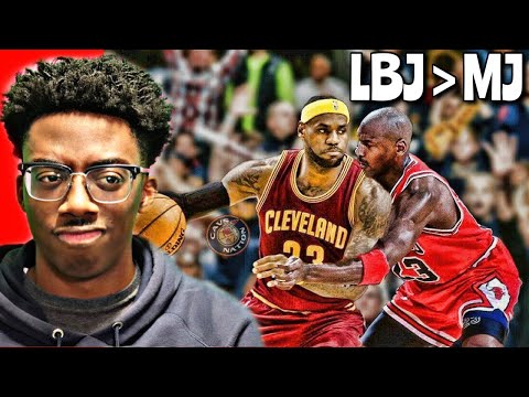 LeBron Fan Reacts To Jordan vs. LeBron - The Best GOAT Comparison by Danger Productions