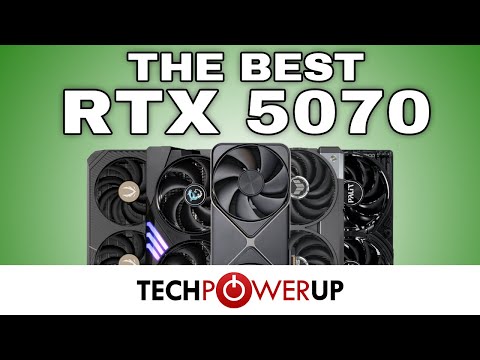 The Best RTX 5070 - 5 Card Review - Asus, MSI, Palit, Zotac, Founders Edition