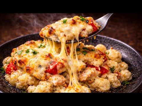 Easy Cauliflower Chicken Bake | Low-Carb & High-Protein Dinner