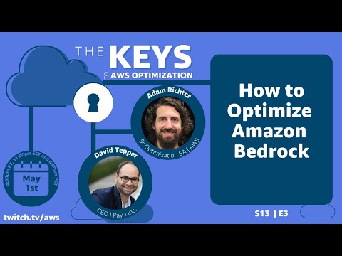 How to optimize Amazon Bedrock | The Keys to AWS Optimization | S13 E3