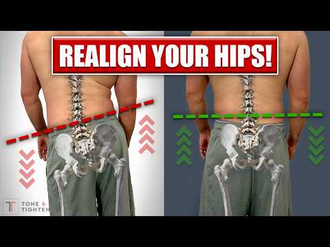 Fix Uneven Hips! (How To Realign Your Lower Back And Hips)