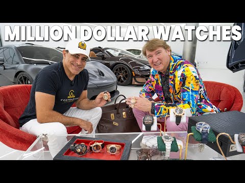 SHOWING MY MULTI-MILLION DOLLAR WATCHES TO MANNY KHOSHBIN!