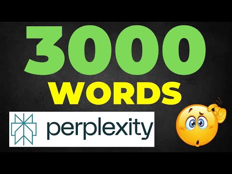 🔥 Perplexity AI 3000 Word Article [Long-Form Copy With Perplexity and Claude 2]