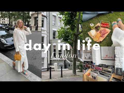 sunday in london | flower market, picnic & thrifting
