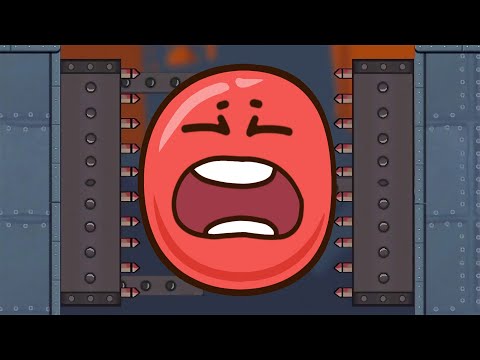 Новый КРАСНЫЙ ШАР Приключения.42-47 УРОВНИ. Мультик ИГРА Red Ball Adventure