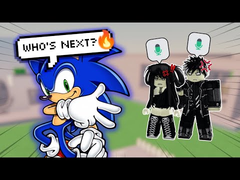 SONIC ROASTS MORE PLAYERS in ROBLOX VOICE CHAT