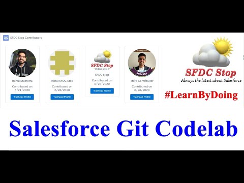 Salesforce Git Codelab | Learn By Doing | Live Deployment | SFDC Stop | GitHub Actions