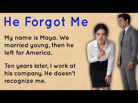 My Boss Doesn't Know I'm His Wife ✅ English Listening Story (A1-A2 Level) 💔