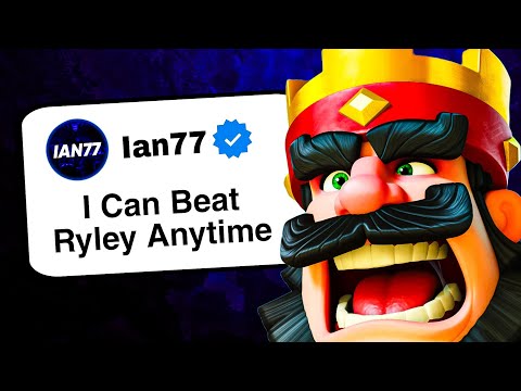 I Gave Ian77 $100 Every Time He *BEATS* Me in Clash Royale