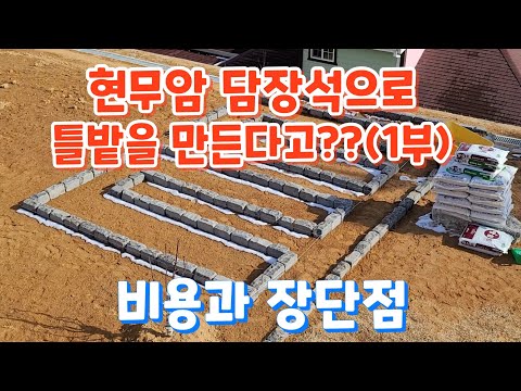 Building a frame garden with basalt stone walls? Part 1: The Costs and Pros and Cons of Frame Bui...